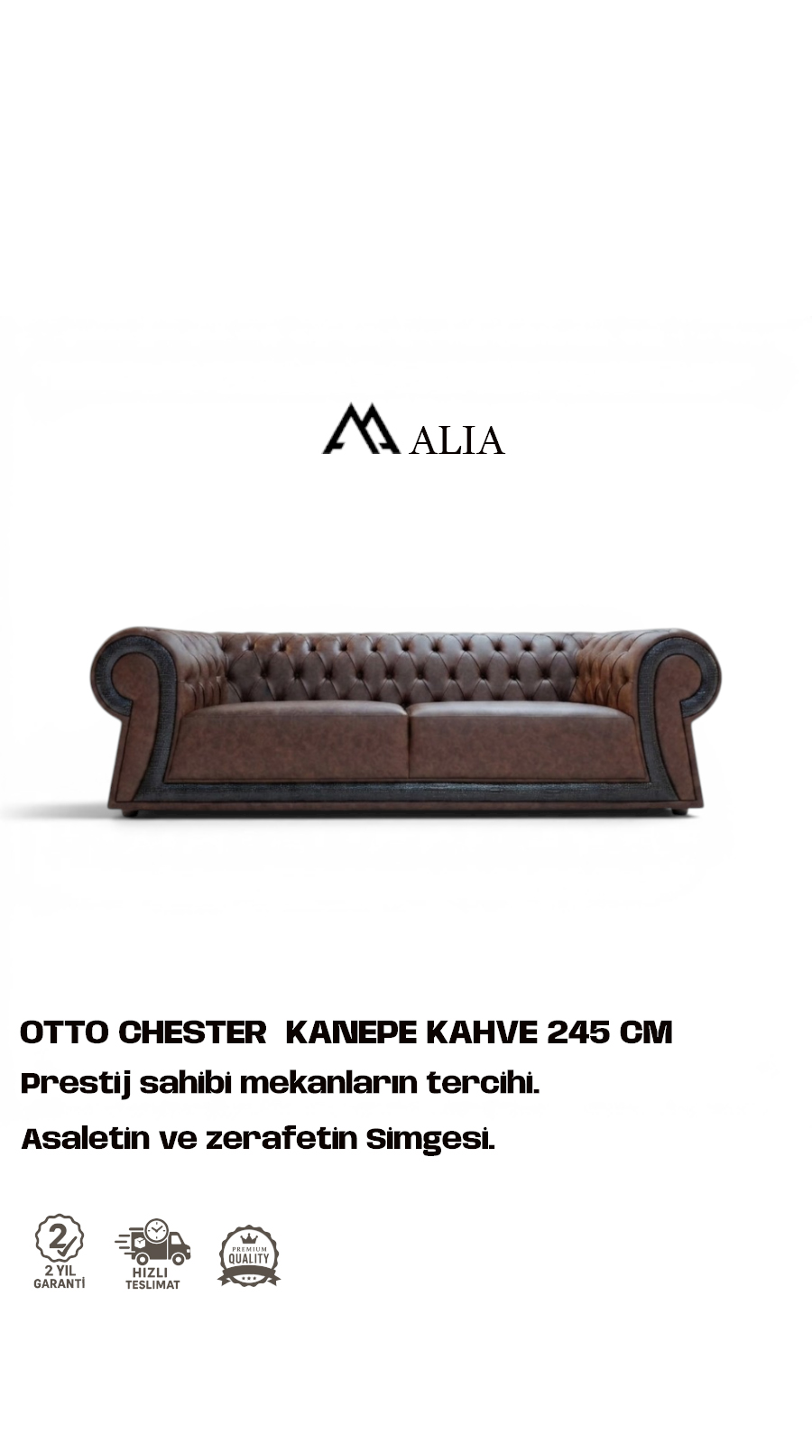 Otto Chester Kanepe Kahve